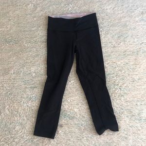 Lululemon reversible crop leggings